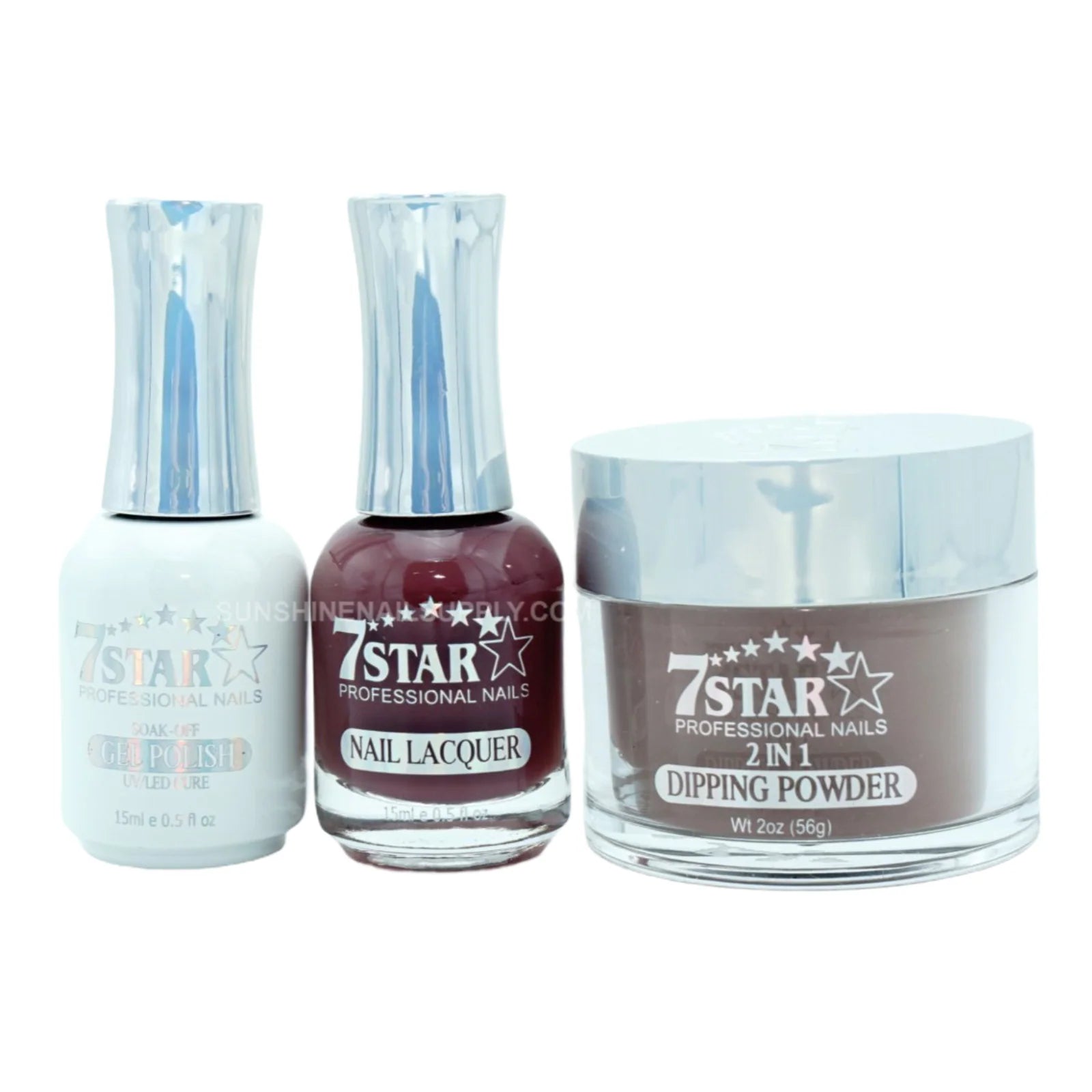 #376 - 7 Star Gel Polish 3-in-1 Set - UV/LED Soak Off