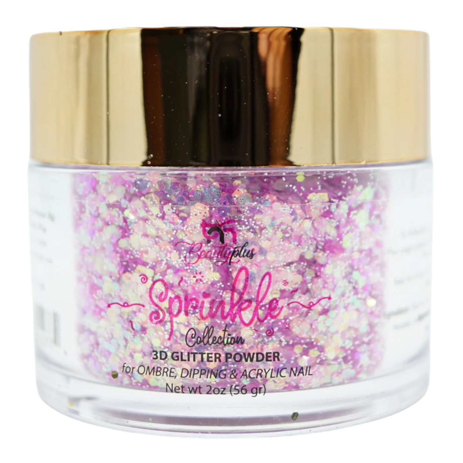 3D Glitter Powder Sprinkle 2oz Nail Art Acrylic Dip #13