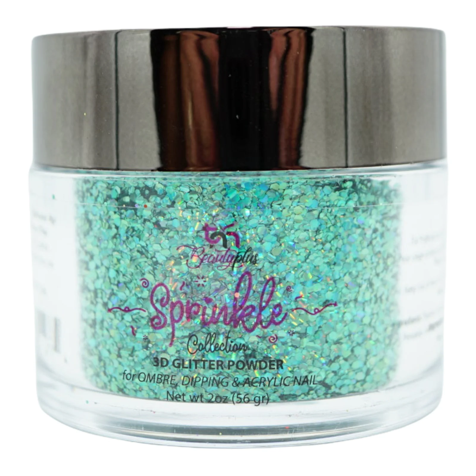 3D Glitter Powder Sprinkle 2oz Nail Art Acrylic Dip #32