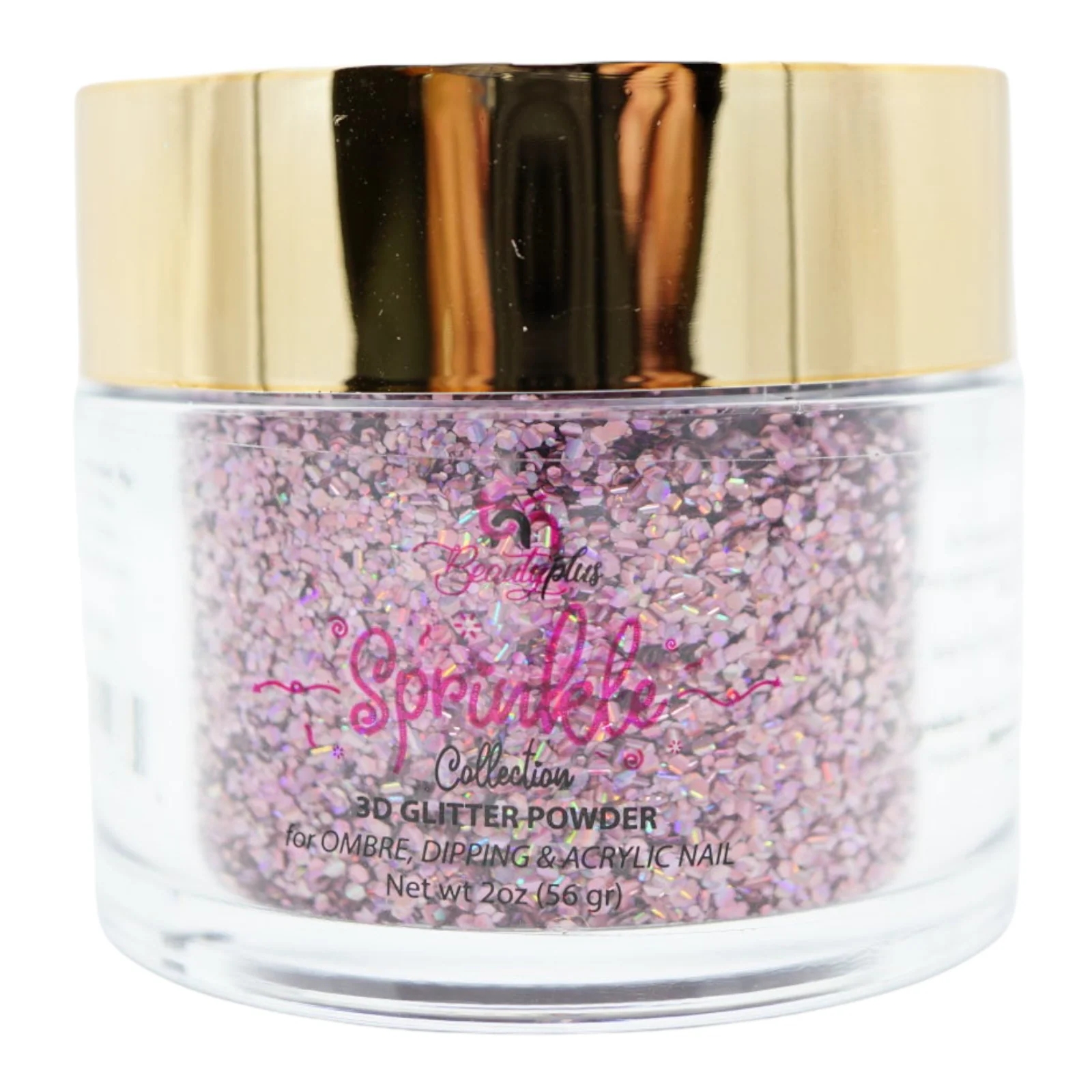 3D Glitter Powder Sprinkle 2oz Nail Art Acrylic Dip #33