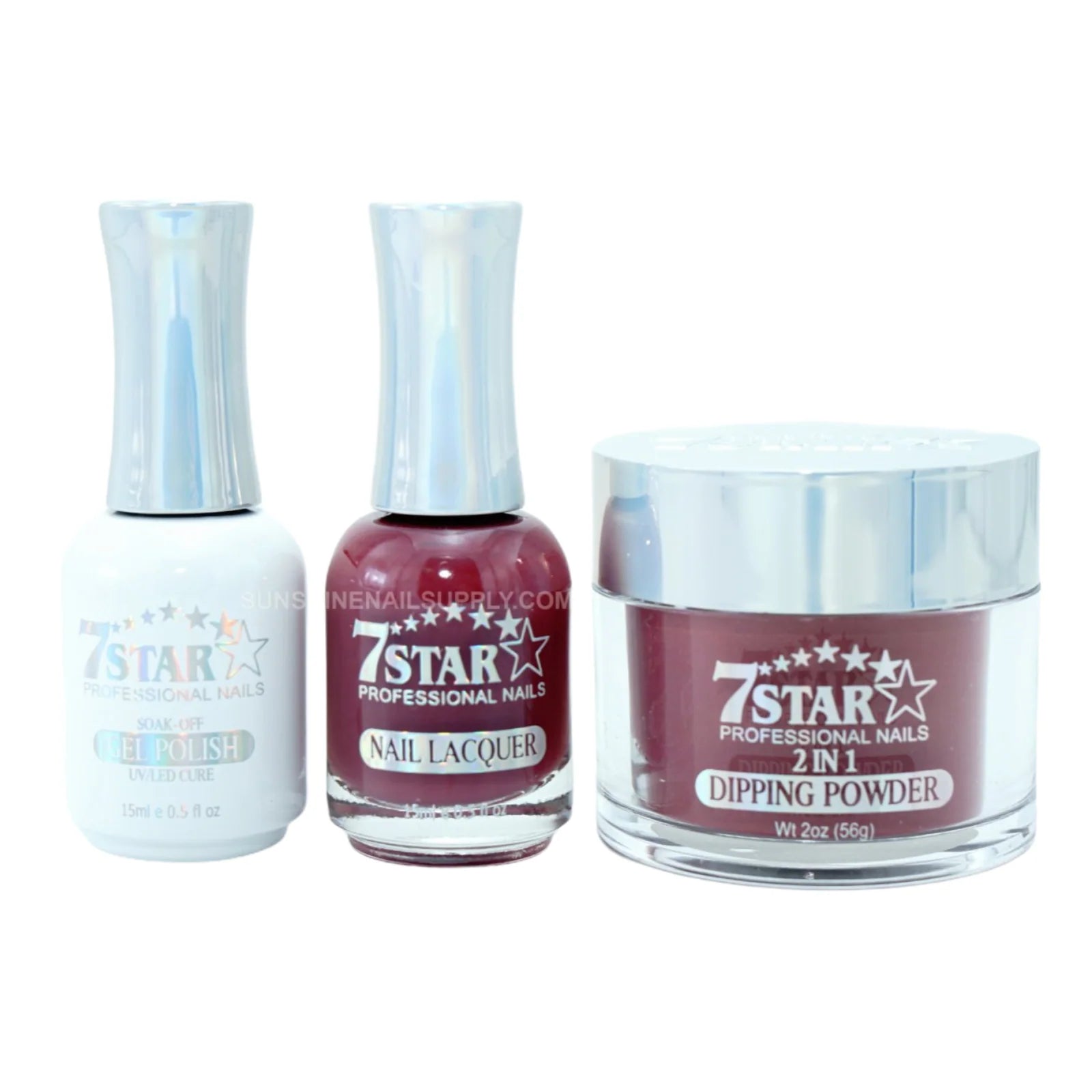 #278 - 7 Star UV/LED Gel Polish 3 in 1 Set | Gel, Lacquer & Powder