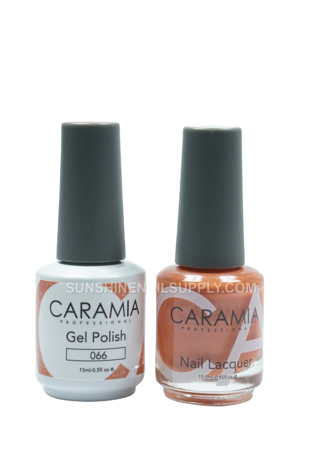 Caramia UV/LED Soak Off Gel Polish #066 – Warm Peach Gel