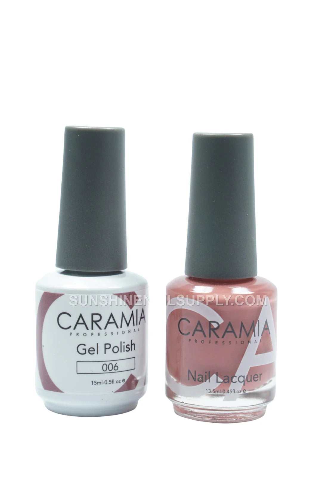 Caramia UV/LED Soak Off Gel Polish #006 – Rose Pink Gel Polish