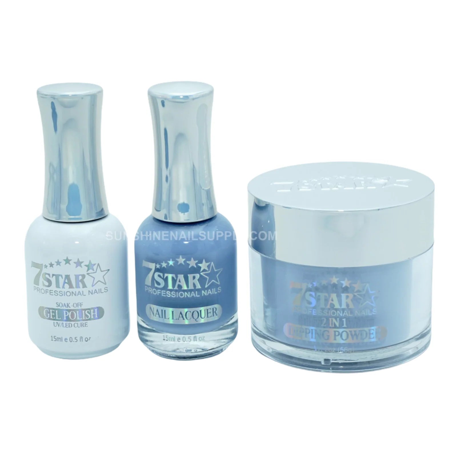 #264 - 7 Star UV/LED Soak Off Gel Polish 3 in 1 - Blue