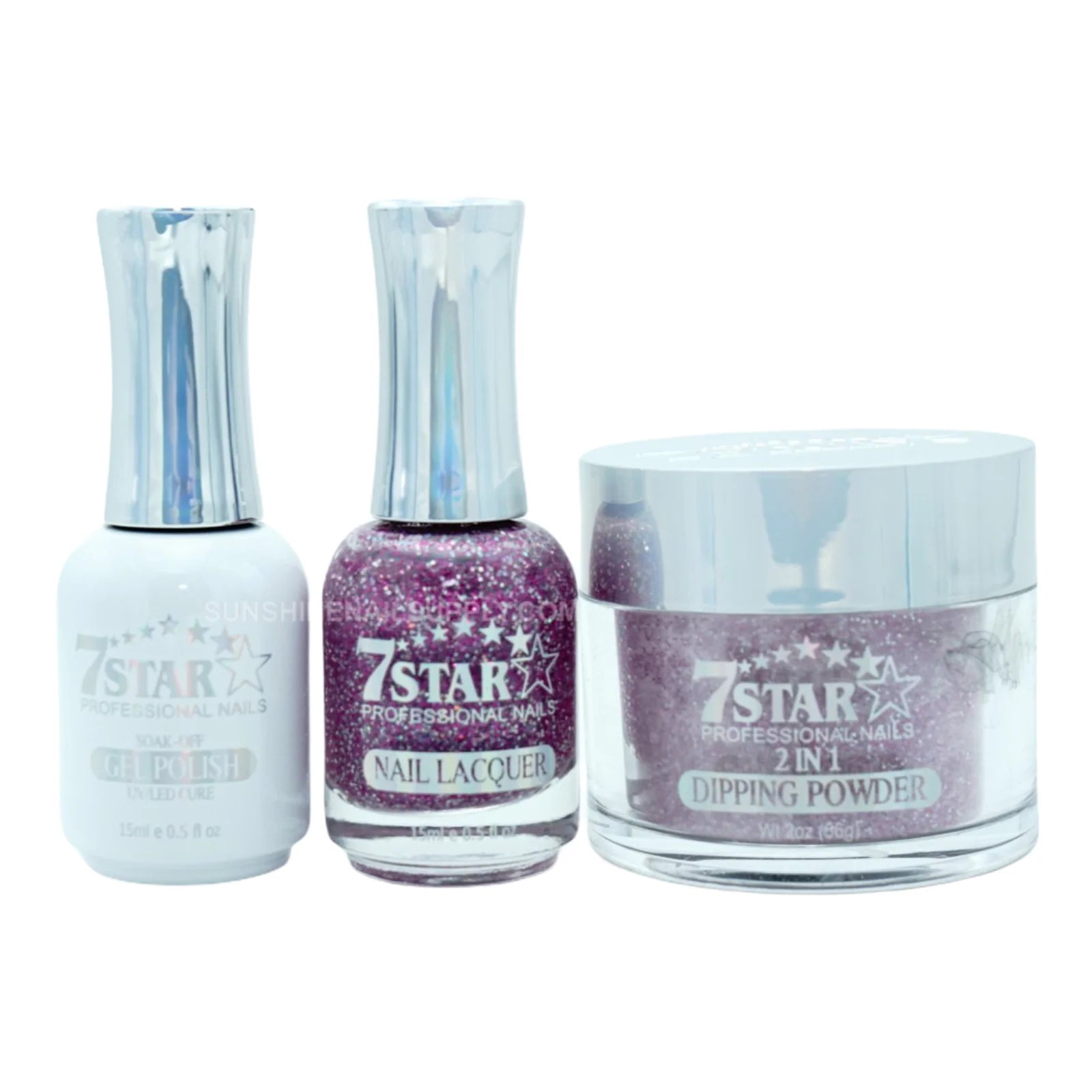 7 Star UV/LED Gel Polish 3 in 1 Set - #356