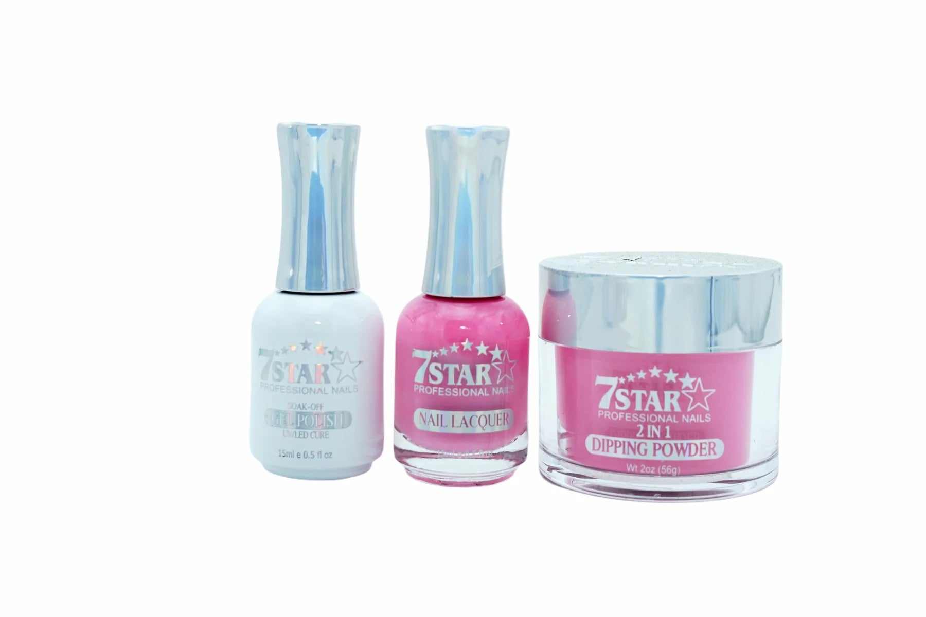 #209 - 7 Star UV/LED Gel Polish 3 in 1 Set – Gel, Lacquer & Powder