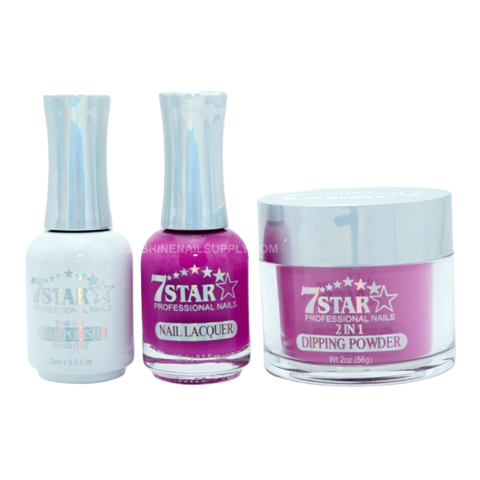 #378 - 7 Star UV/LED Soak Off Gel Polish 3 in 1 Set