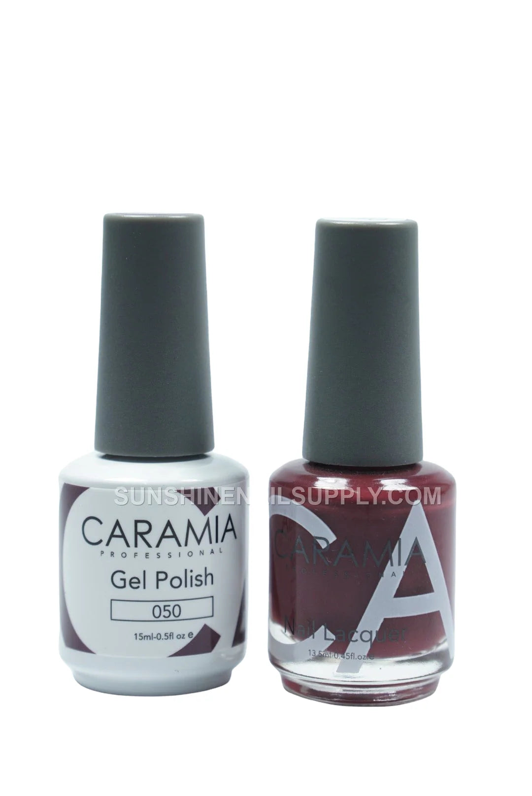 Caramia UV/LED Soak Off Gel Polish #050 – Bright Coral Gel