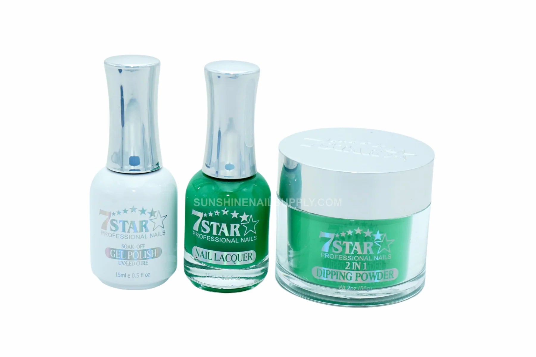 #207 - 7 Star UV/LED Gel Polish 3 in 1 Set – Gel, Lacquer & Powder