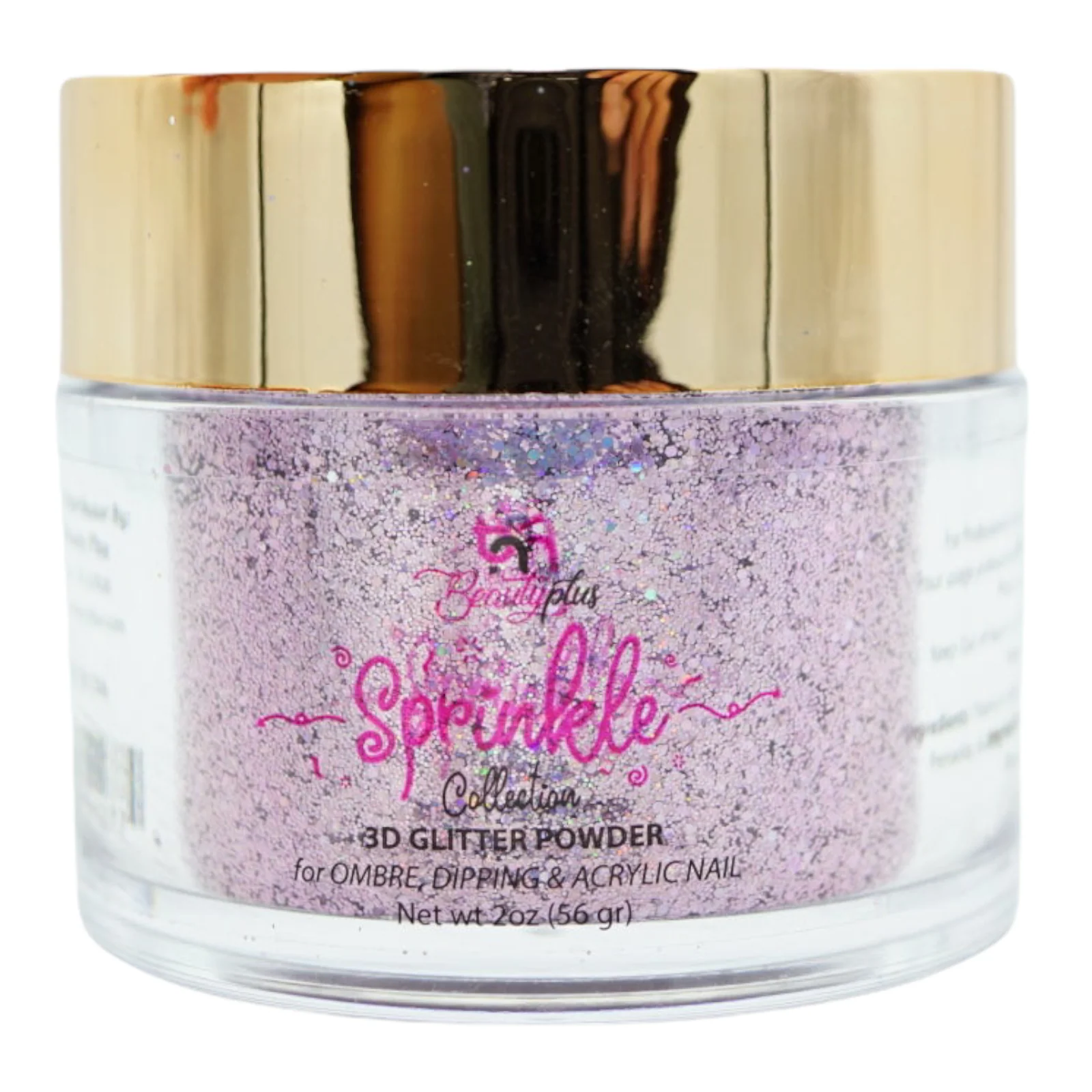 3D Glitter Powder Sprinkle 2oz Nail Art Acrylic Dip #24