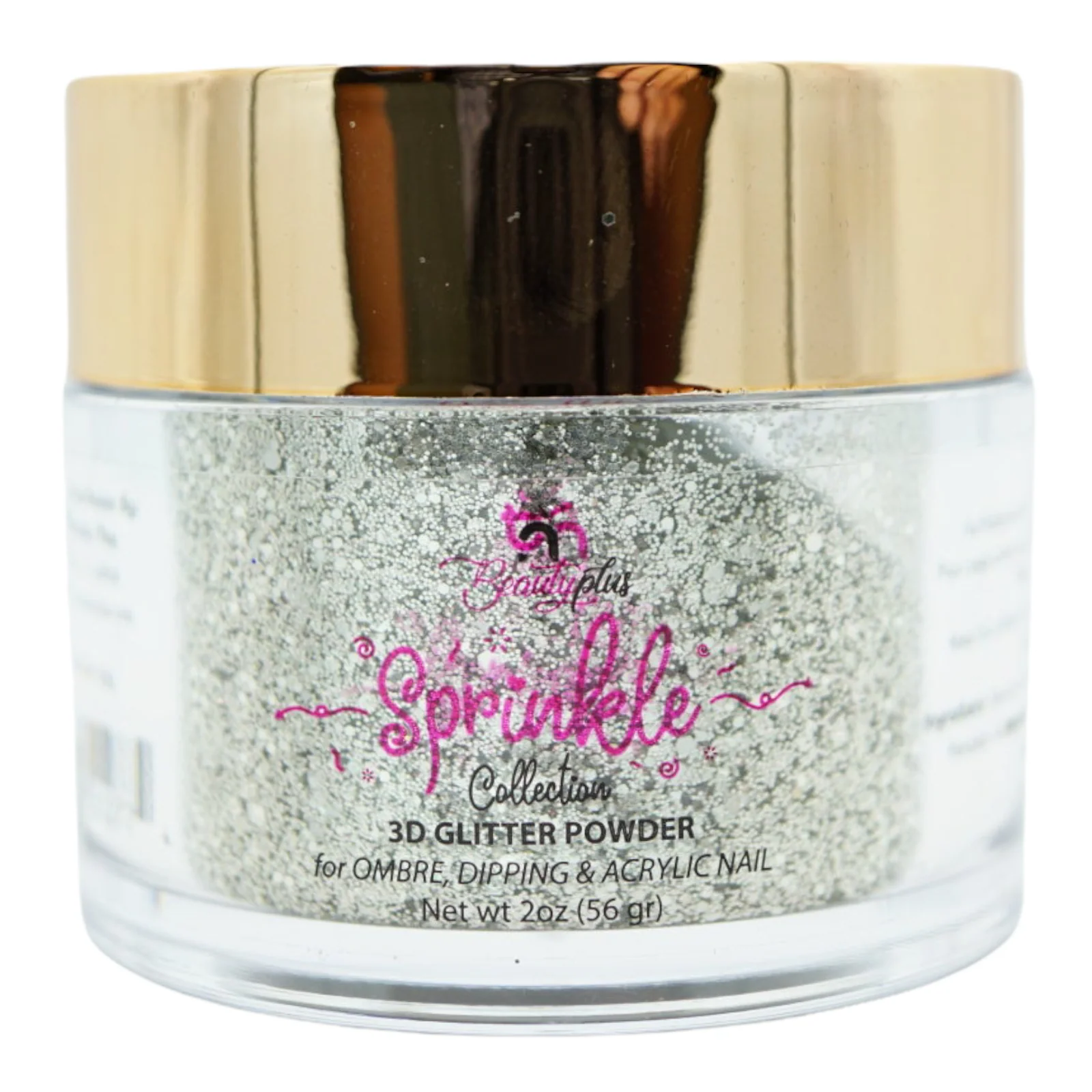 3D Glitter Powder Sprinkle 2oz Nail Art Acrylic Dip #15