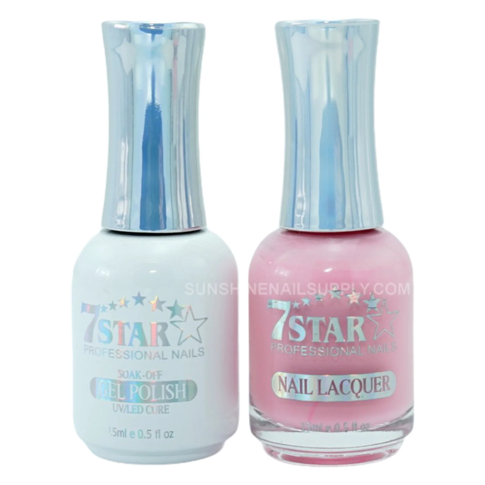 7 Star UV/LED Soak Off Gel Polish 3-in-1 Set #291, 15ml