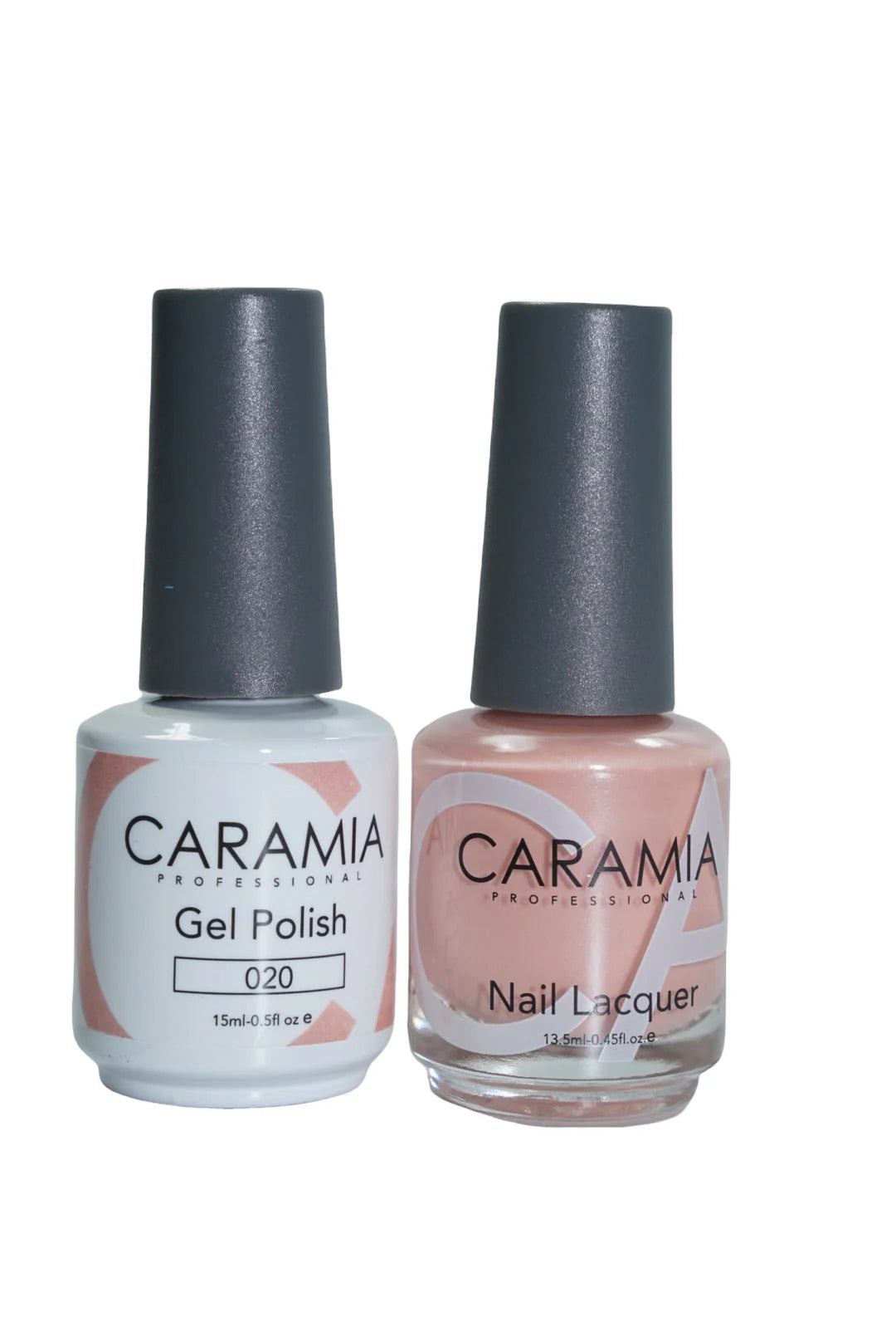 Caramia UV/LED Soak Off Gel Polish #020 – Soft Nude Gel