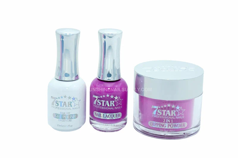 #201 - 7 Star UV/LED Gel Polish 3 in 1 – Gel, Lacquer & Powder Set