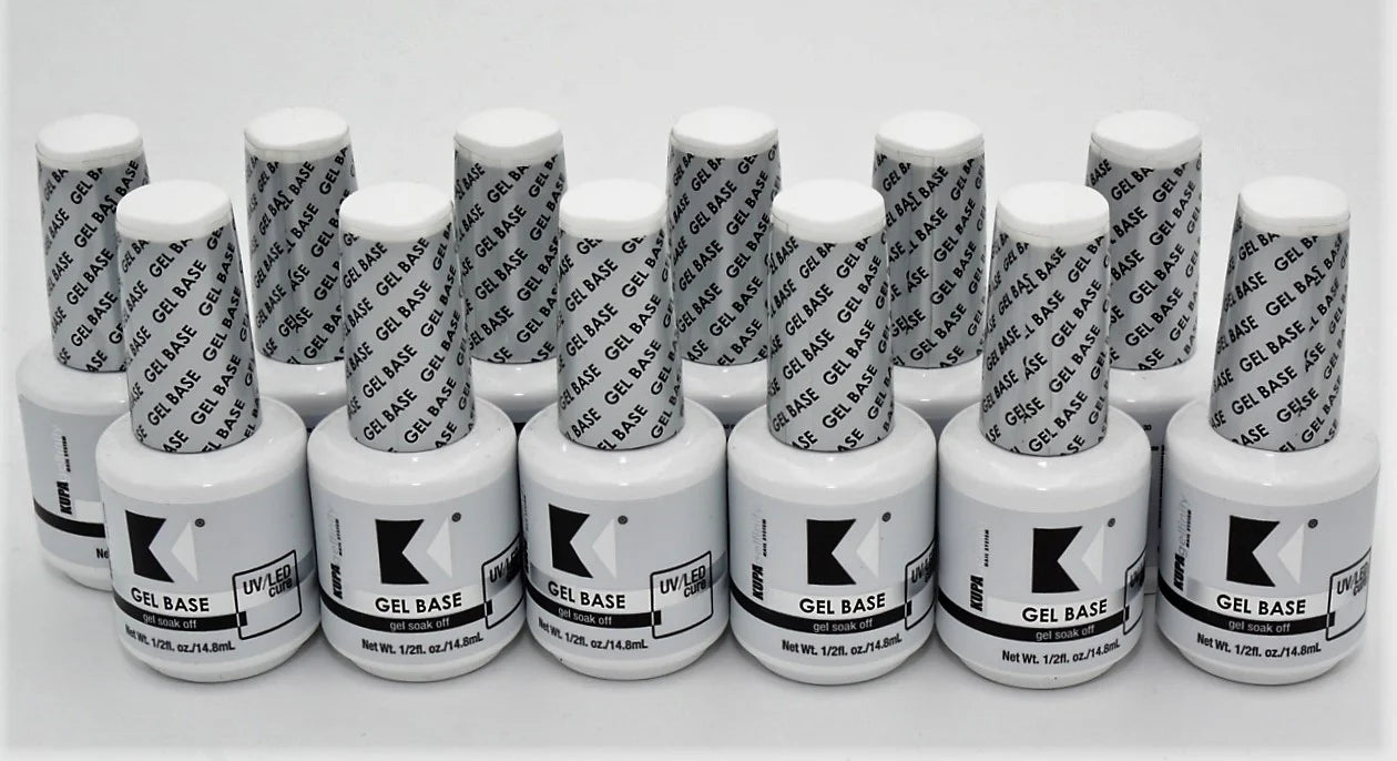 KUPA GelFinity Base Coat 0.5oz - Superior Adhesion & Durability