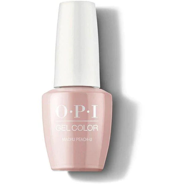 OPI GelColor Machu Peach-U - Gel Nail Polish 0.5 oz