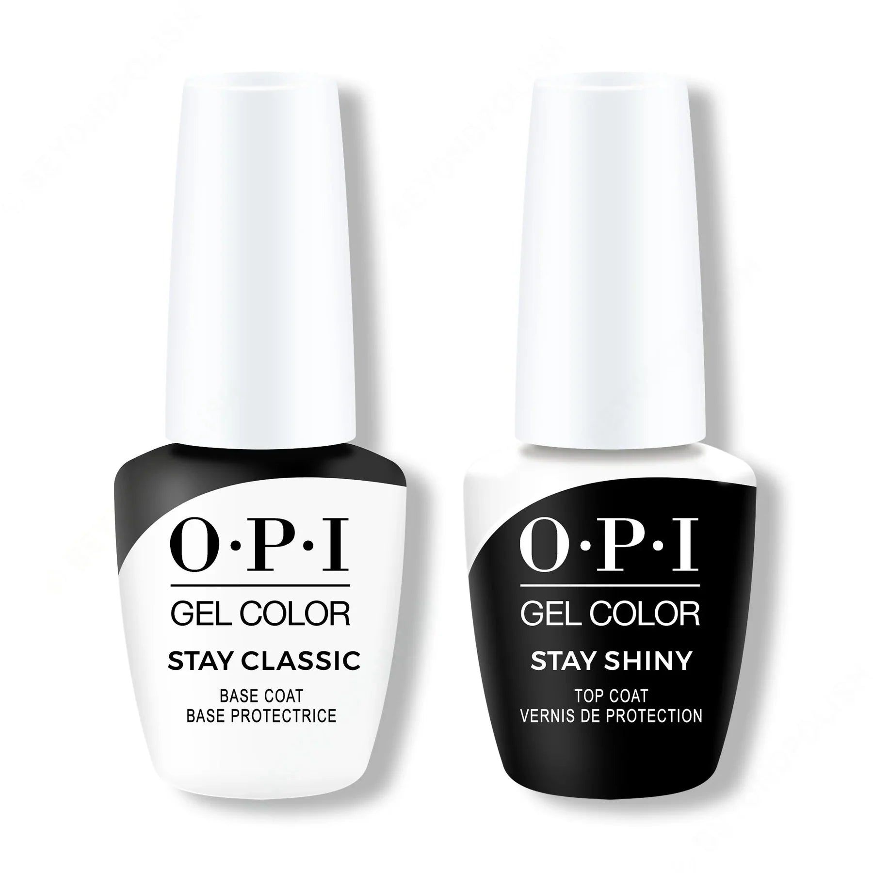 OPI Gel Top & Base Coat Duo – Stay Classic & Stay Shiny, 0.5oz