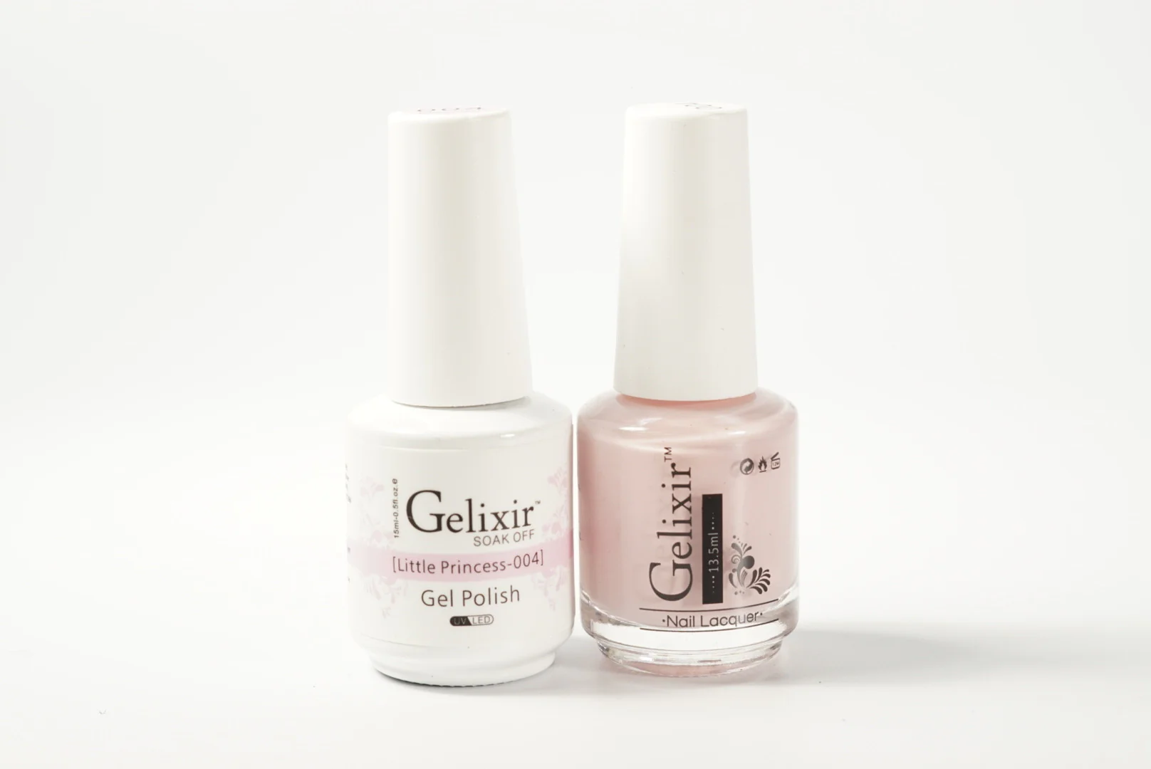 Gelixir #004 UV/LED Soak Off Gel Polish - Little Princess 3in1