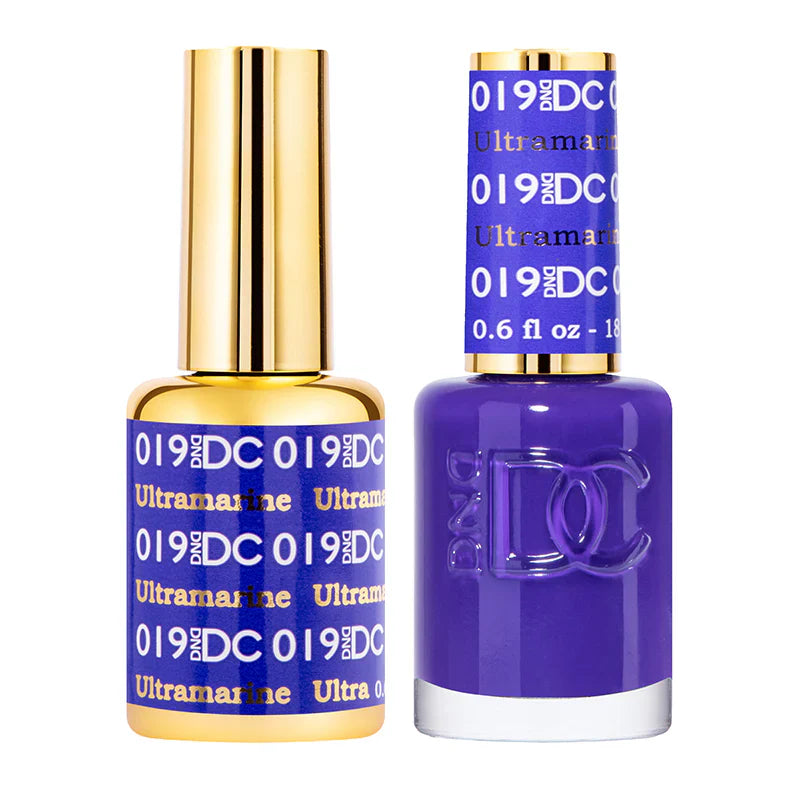 #019 -DND DC Gel Polish - Ultra Marine UV/LED Soak Off Gel