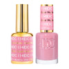 #114 -DND DC Gel UV/LED Soak Off Gel Polish - Coral Nude