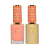 DND Diva Gel UV/LED Peach Mimosa Soak Off Gel Polish #186