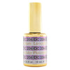 #206 -DND DC Gel UV/LED Soak Off Gel Polish - Lavender - Soft Purple