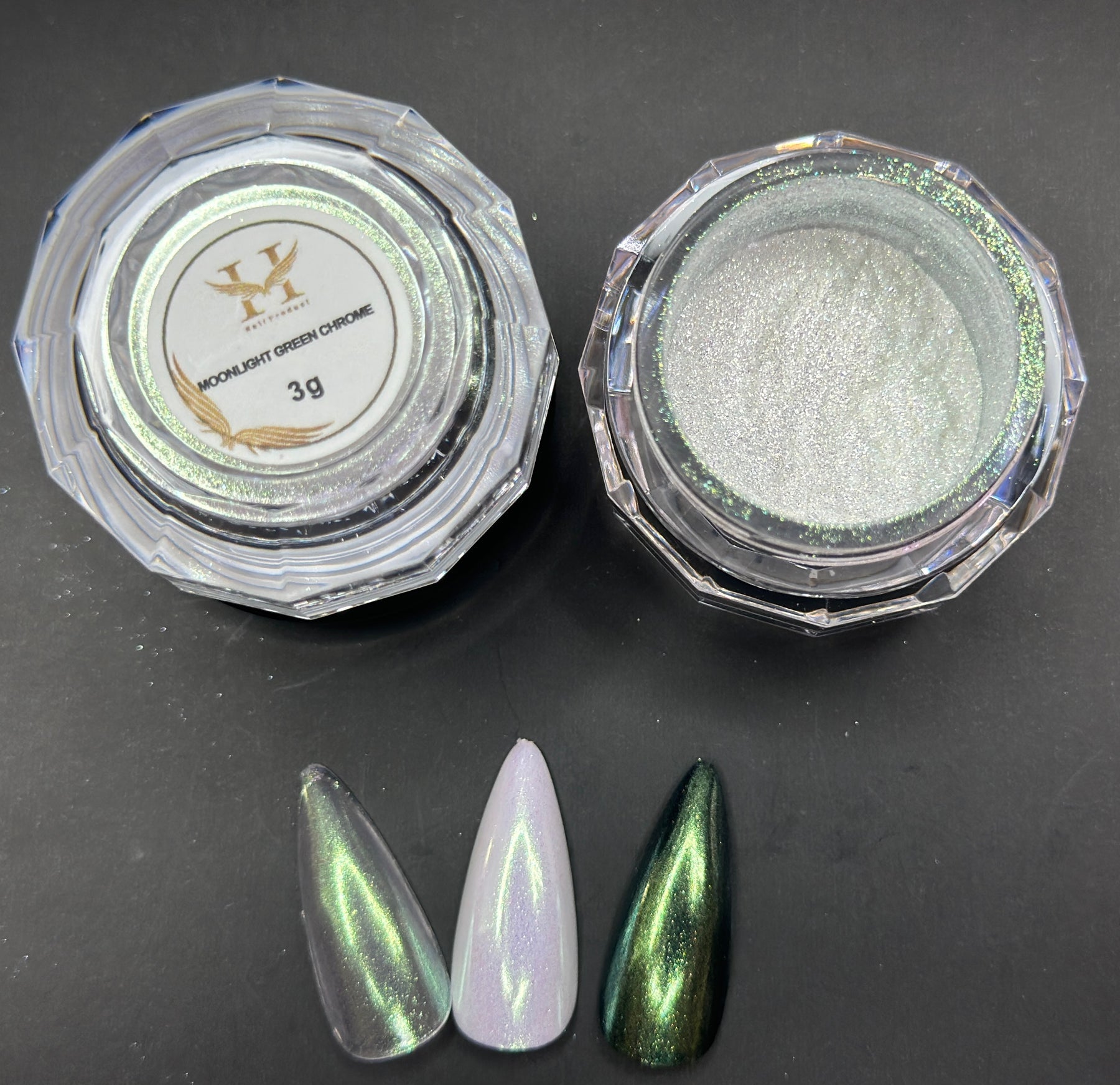 Hang Moonlight Green Chrome #27 – 3g Mirror Powder