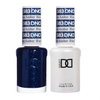 DND Gel #583 Blue Amber – Glittering Blue Gel Polish UV/LED