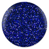 DND Gel #583 Blue Amber – Glittering Blue Gel Polish UV/LED
