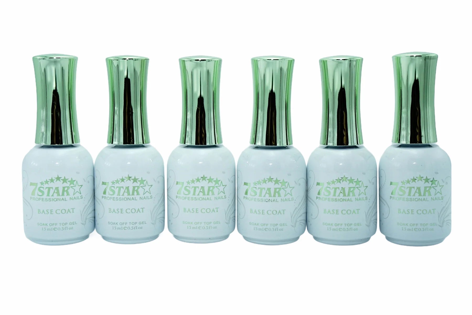 7 Star Gel Base Coat 0.50oz – Smooth Base for Gel Manicures
