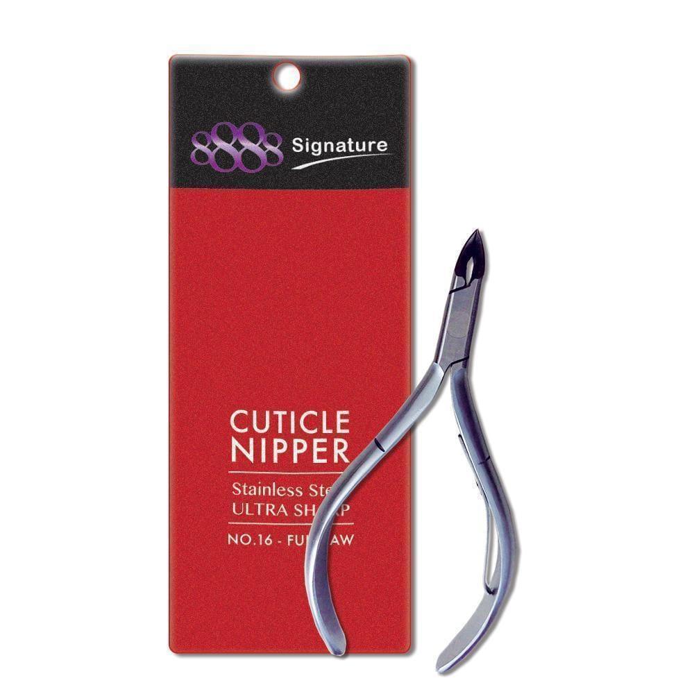 8888 Stainless Steel Cuticle Nipper - Square Head #16