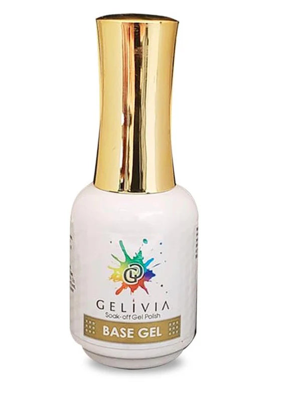 Gelivia Gel Base Coat - 0.50 oz | Long-lasting Nail Base