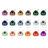 Cre8tion Winter Nail Art Gel Set - 18 Colors, 0.33oz