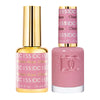 #155 -DND DC Gel Polish #155 Chateau Rose - UV/LED Soak Off Gel