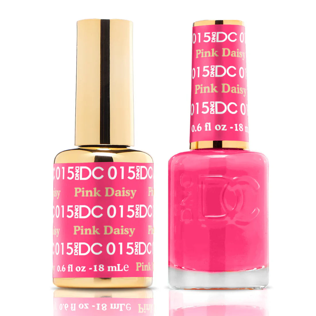 #015 -DND DC Gel Polish - Pink Daisy UV/LED Soak Off Gel