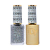 DND Diva #023 Oz of Holo Gel & Lacquer Set - UV/LED