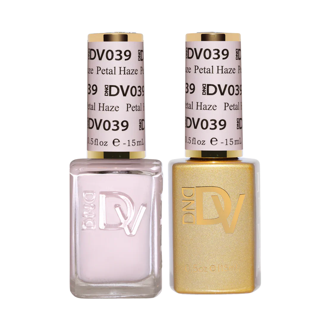 "DND Diva #039 Petal Haze Gel & Lacquer Set - UV/LED"