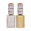 "DND Diva #042 Porcelain Fine Gel & Lacquer Set - UV/LED"