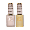 "DND Diva #043 Vanilla Creme Gel & Lacquer Set - UV/LED"