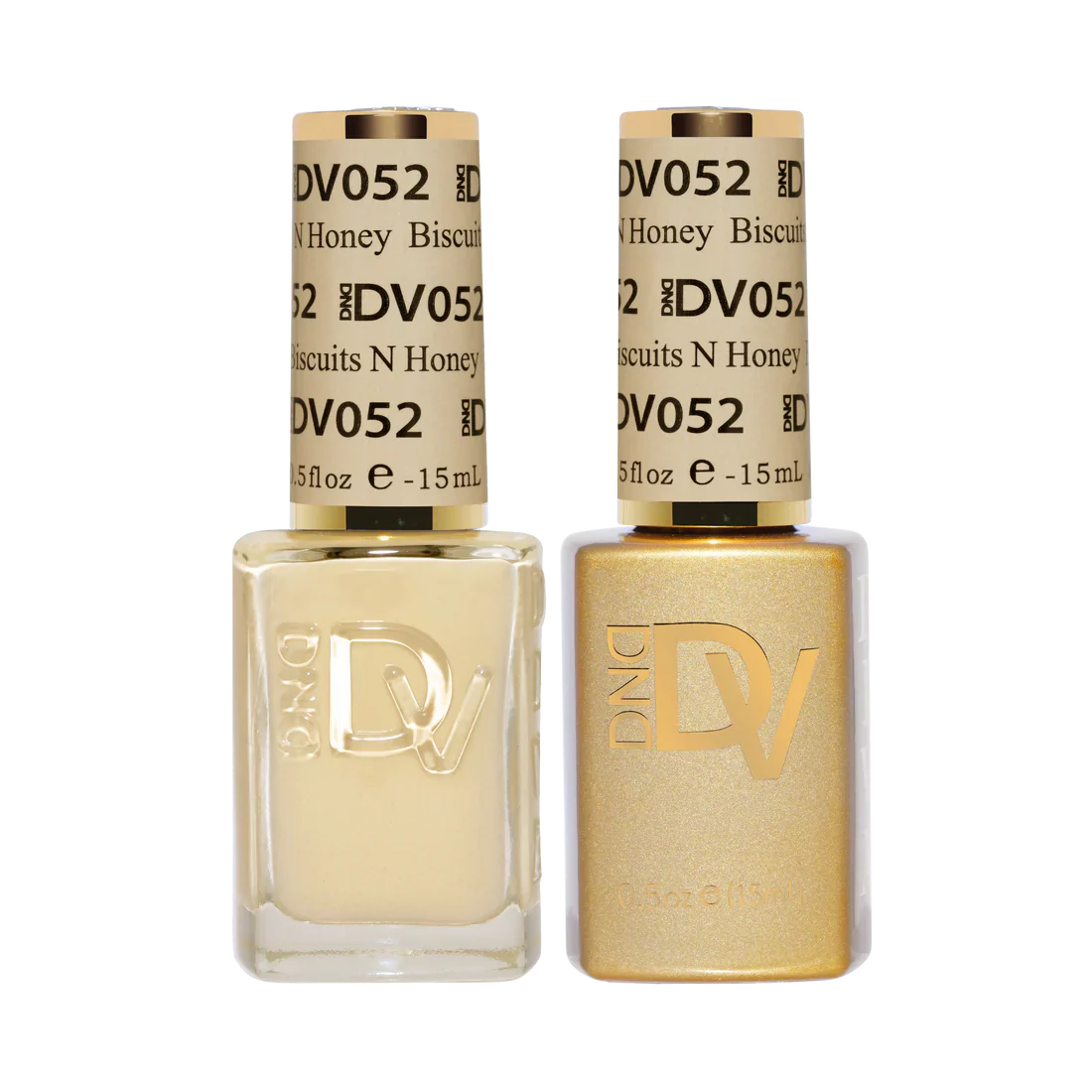"DND Diva #052 Biscuits N' Honey Gel & Lacquer Set - UV/LED"
