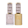 DND Diva #058 Grey Meets Purple Gel & Lacquer Set - UV/LED