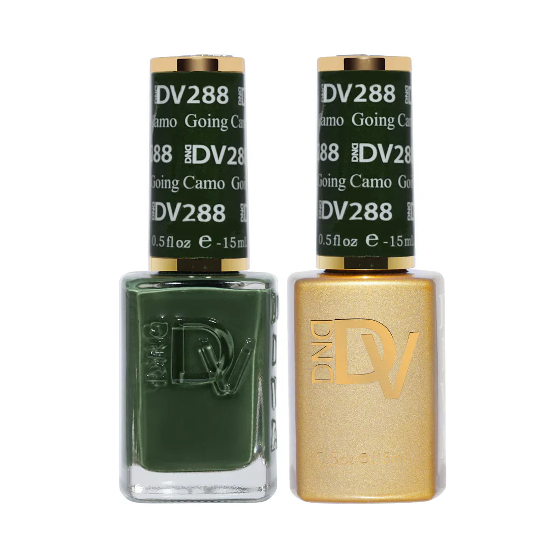 DND Diva Gel UV/LED Soak Off Gel Polish #288 - Going Camo