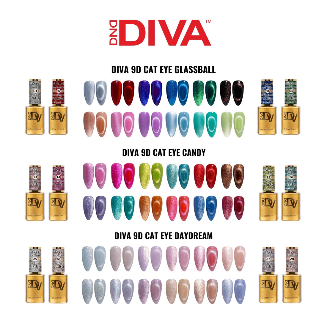 Diva Color Charts & Tools