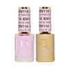 DND Diva #116 Lily Pastel Gel & Lacquer Duo - UV/LED
