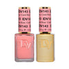 DND Diva #143 Coral Rose Gel Polish - UV/LED Soak Off
