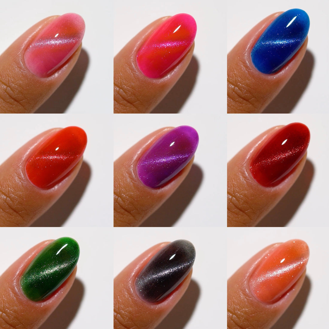 DC 9D Cat Eye Swatches, Collections & Tools