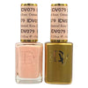 DND Diva #079 Oatmeal Rose Gel & Lacquer Set - UV/LED