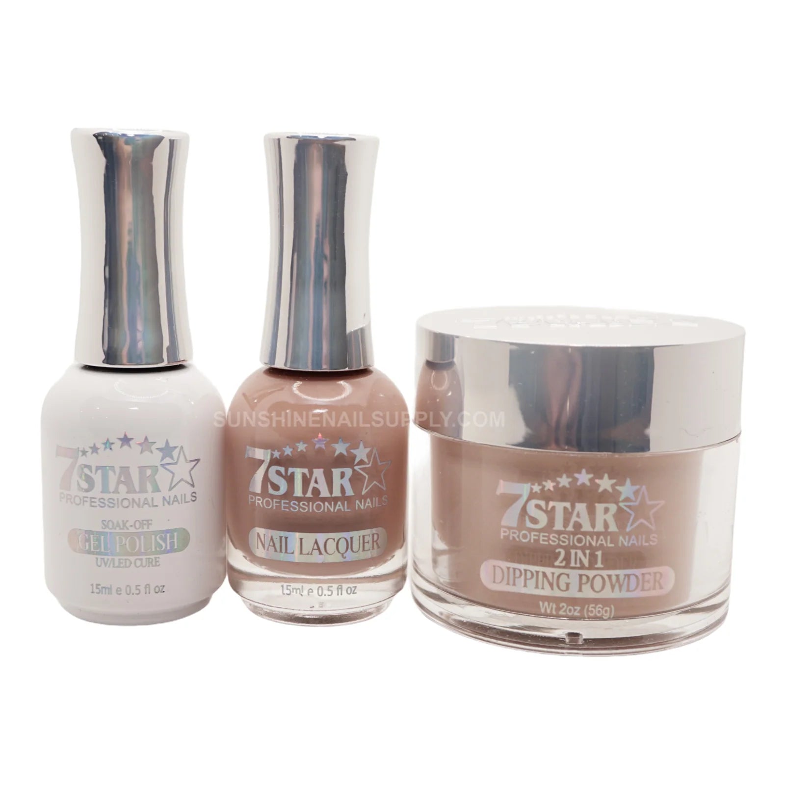 7 Star UV/LED Gel Polish 3 in 1 Set for Perfect Nails #424