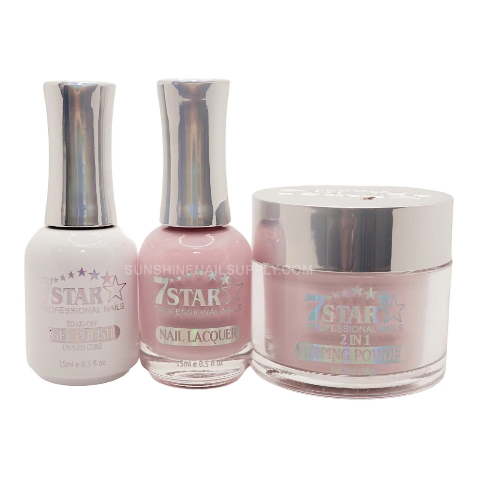 7 Star UV/LED Gel Polish 3 in 1 Set - Gel, Lacquer, Powder #427