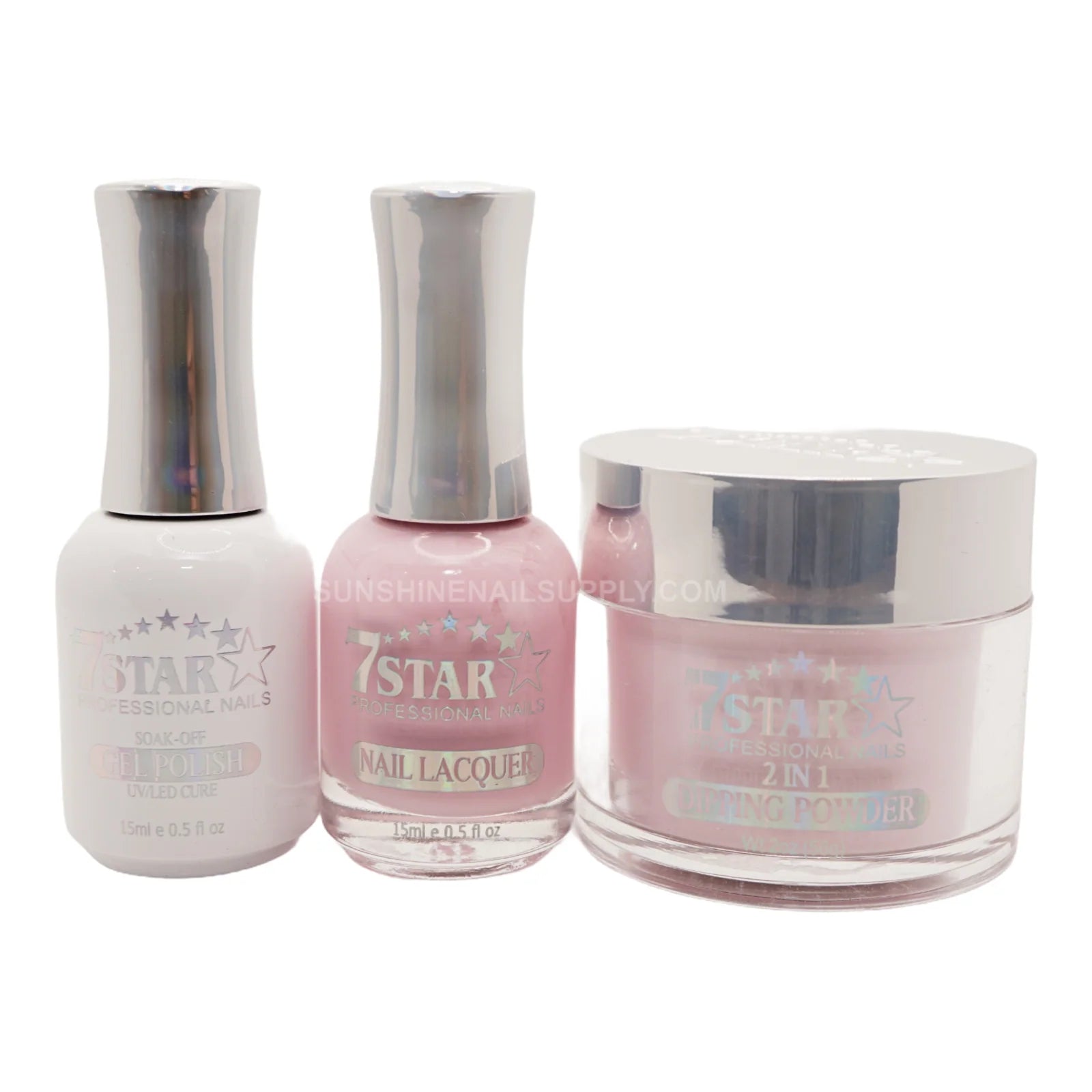 7 Star UV/LED Gel Polish 3 in 1 Set - Gel, Lacquer, Powder #429